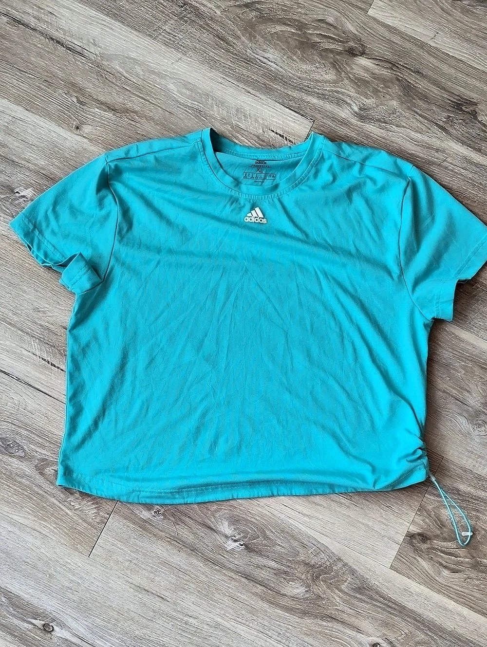 adidas Primeblue Athletic Short Sleeve Tee Blue